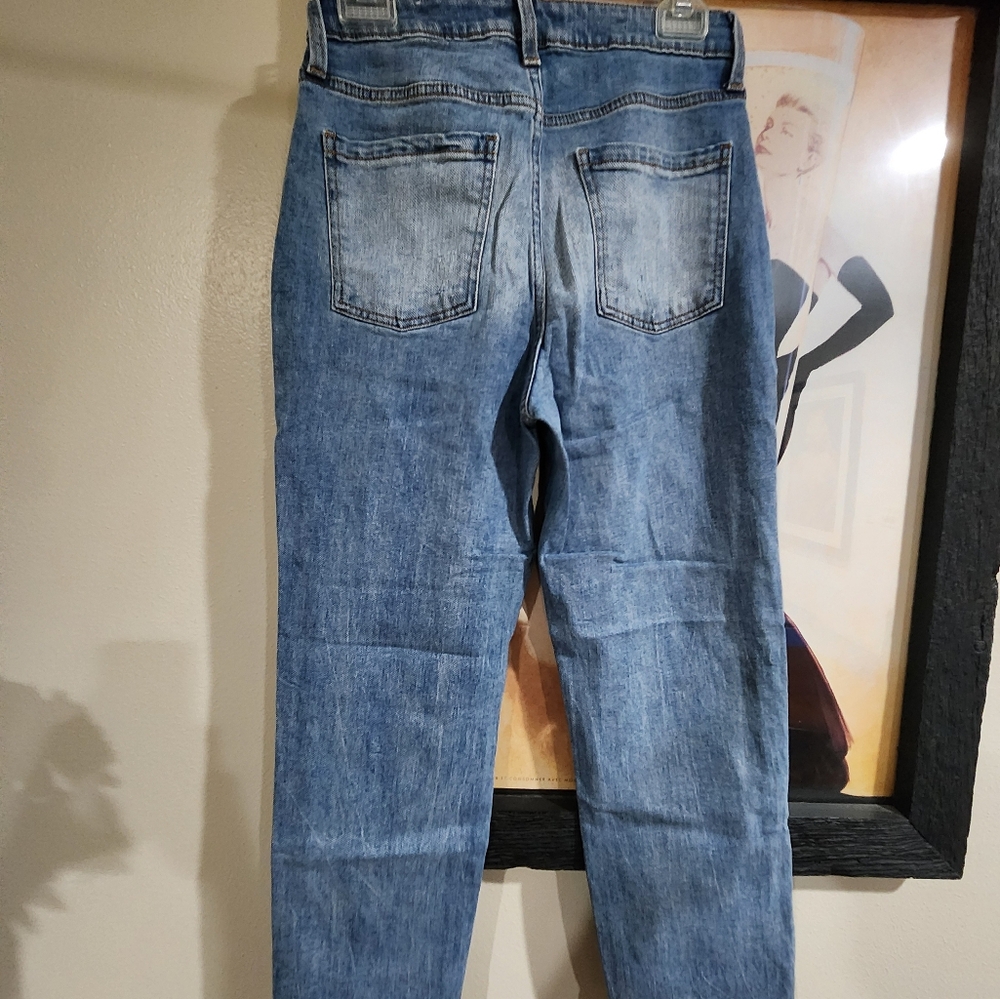 Popsugar my button fly mom jeans